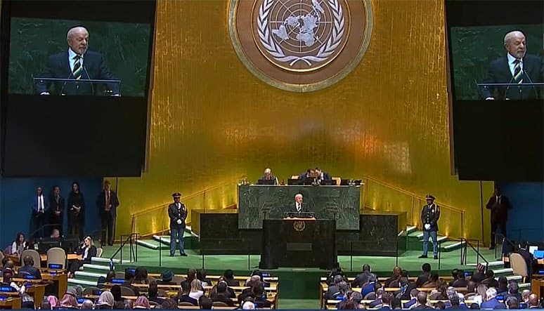 Na ONU, Lula critica falta de regulação para big techs e inteligência artificial
