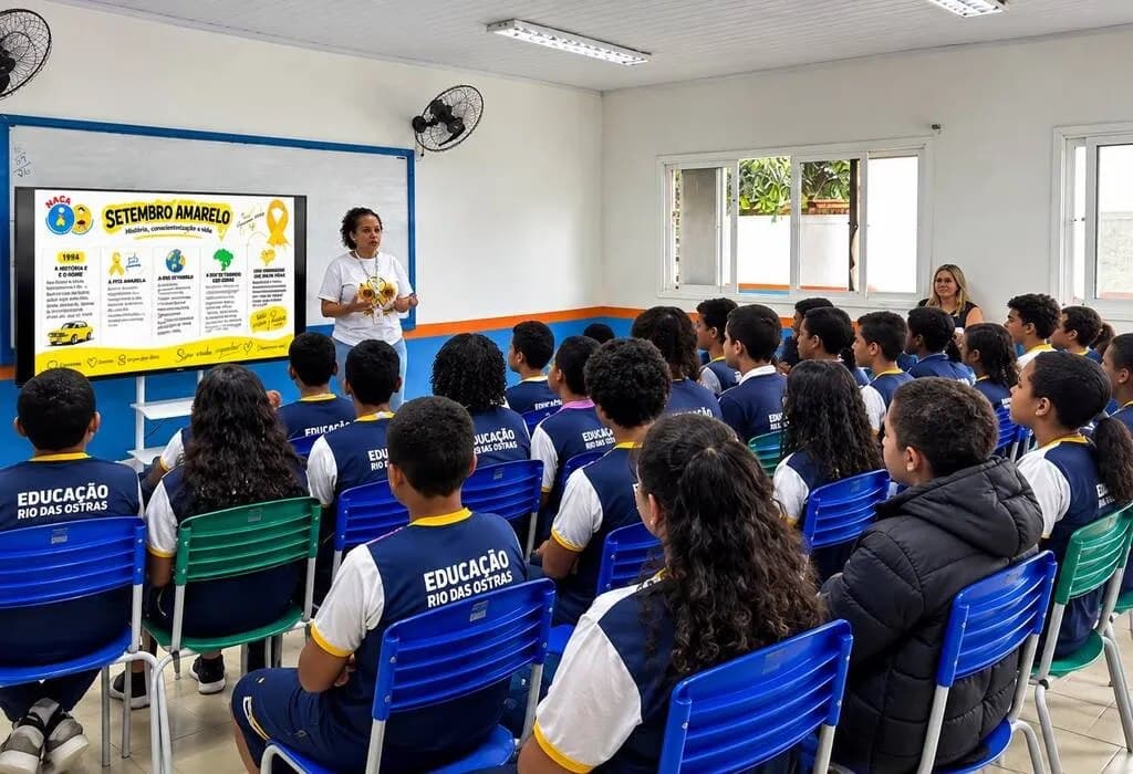 Projeto leva ações de saúde mental a escolas de Rio das Ostras até outubro