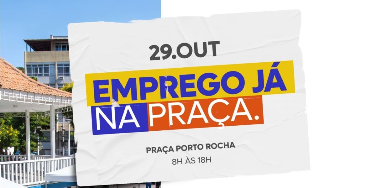 Cabo Frío tendrá una feria de empleo con unas 20 empresas este jueves (29), en la Praça Porto Rocha