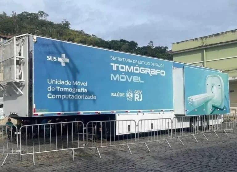 Tomógrafo Móvel fica mais uma semana em São Pedro da Aldeia